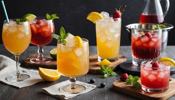 Guide des cocktails sucrés salés pour une fête d'anniversaire