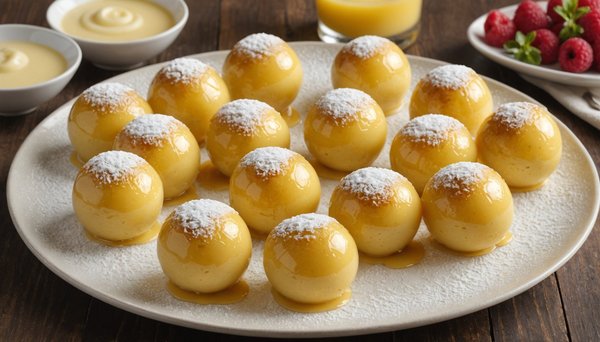 Découvrez la délectable recette des boules de Berlin, garnies d'une crème vanille onctueuse!