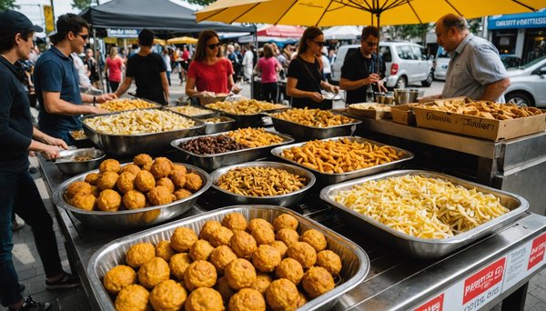 Explorer la street food sucré salé sans gluten